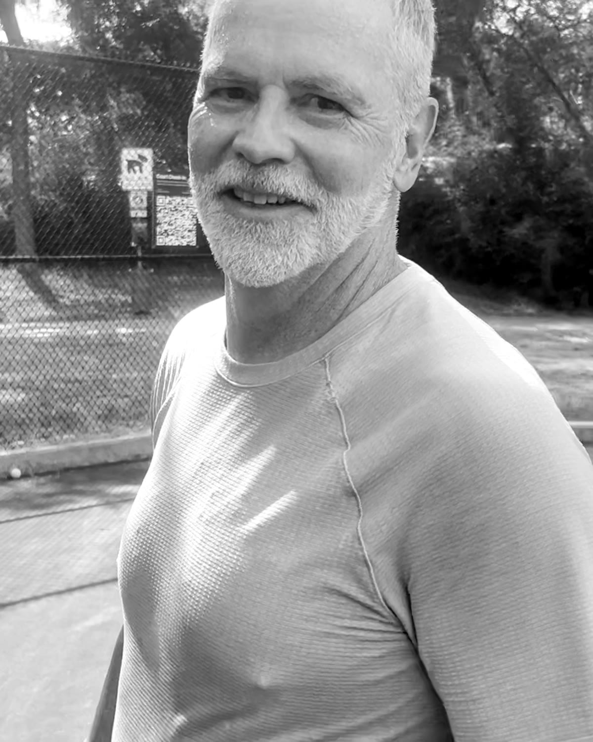 Kevin Edgerton on his home court